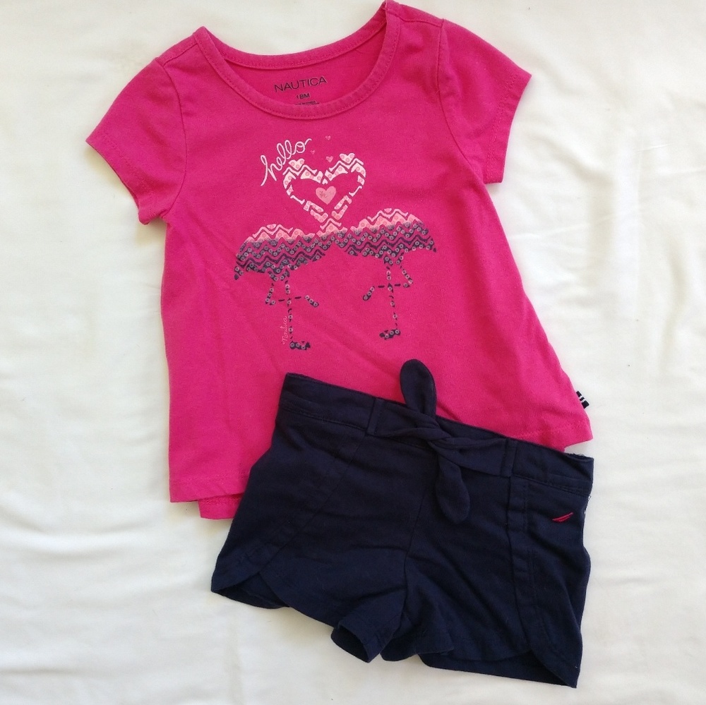 Nautica flamingo outfit